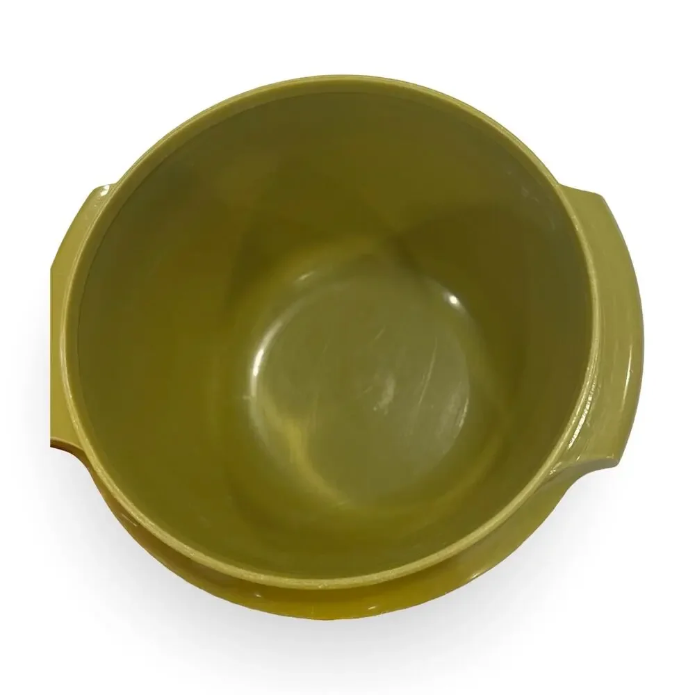 Tupperware Servalier Bowl Set of 5 Orange Yellow Green 886 1323 Sunburst Vintage - Picture 8 of 13